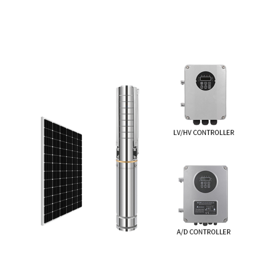 8-Stainless Steel Impeller Solar Pump