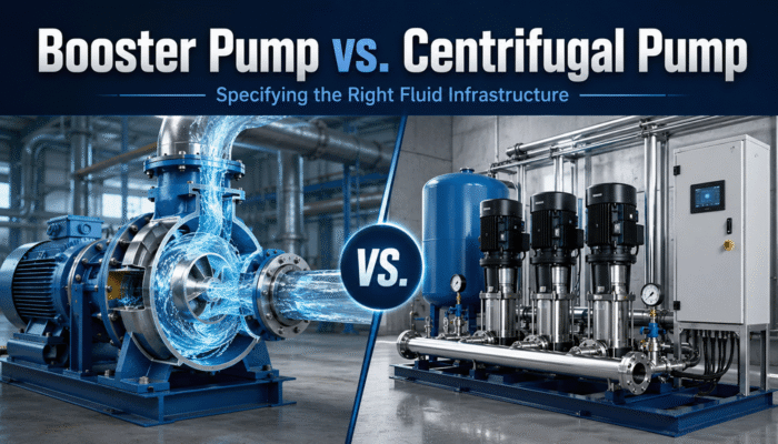 Booster Pump vs Centrifugal Pump Specifying the Right Fluid Infrastructure