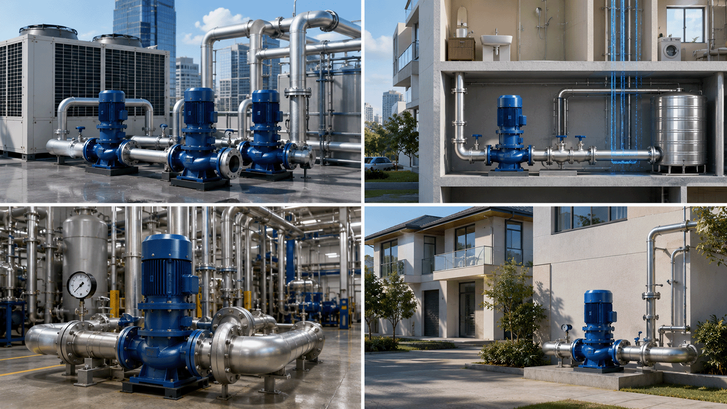 Common Applications of Inline Pumps