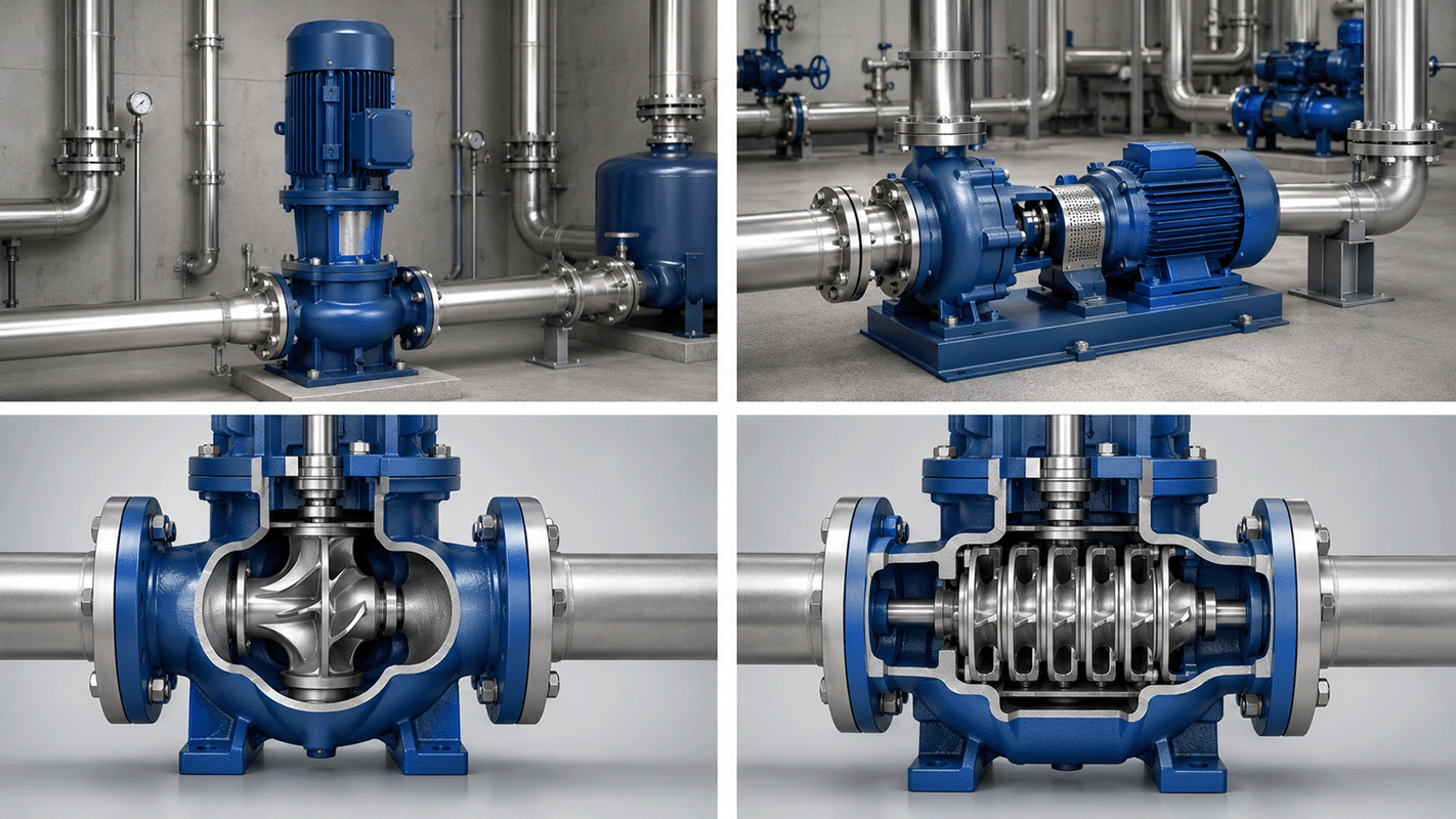 Main Types of Inline Pumps