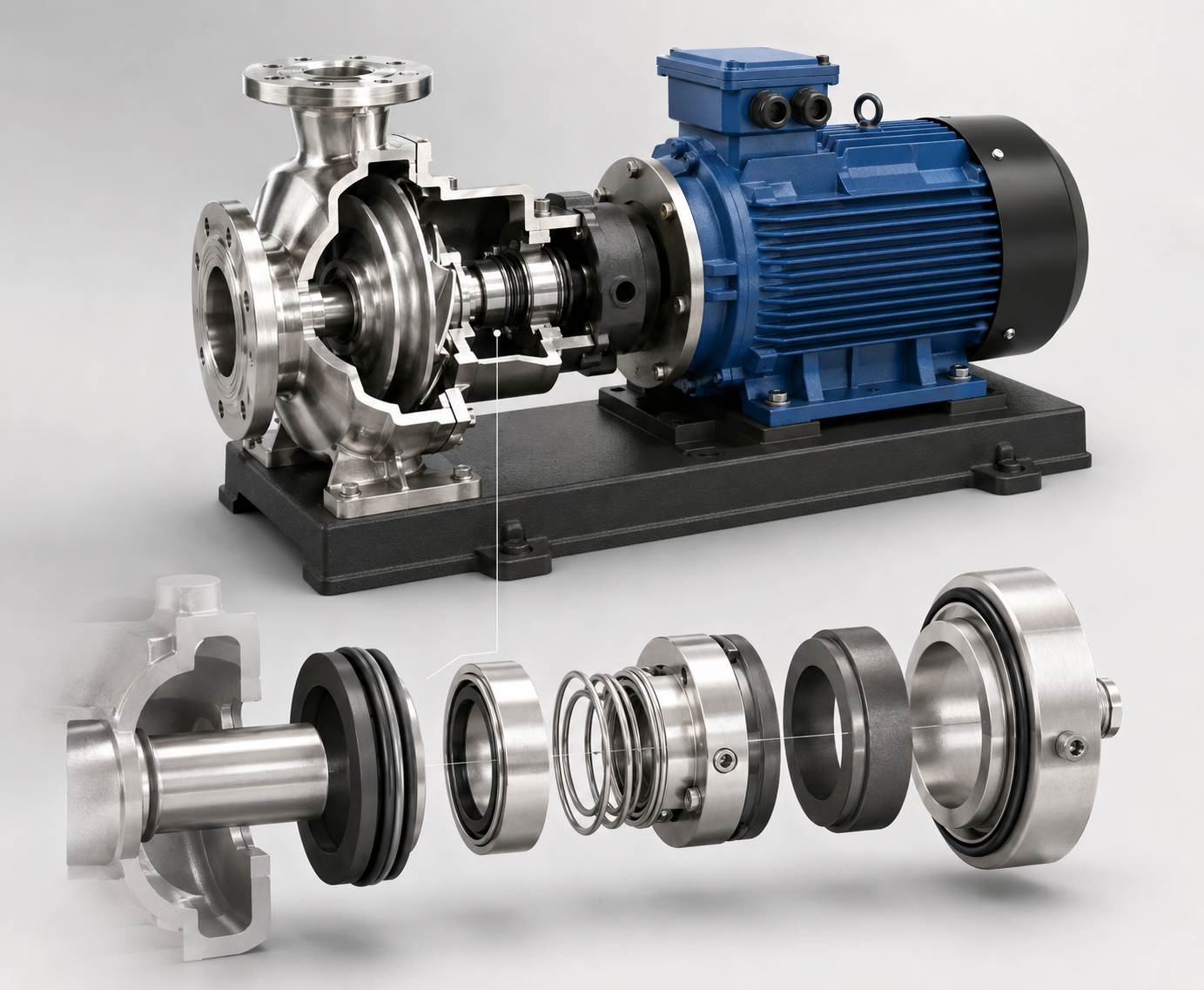 Alloy Graphite Mechanical Seal with Custom Options