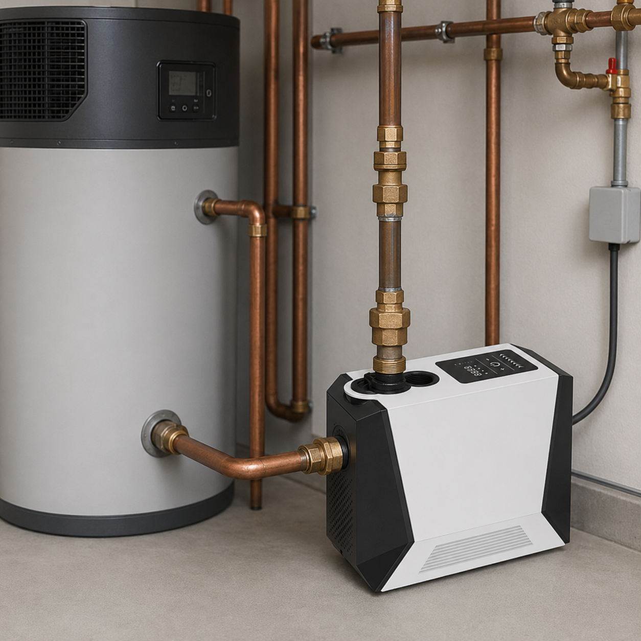 Air Energy Water Heater Boosting