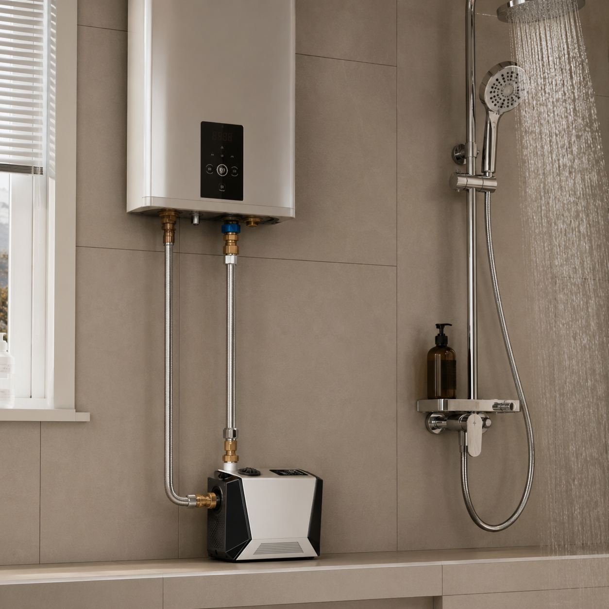 Gas Water Heater Boosting