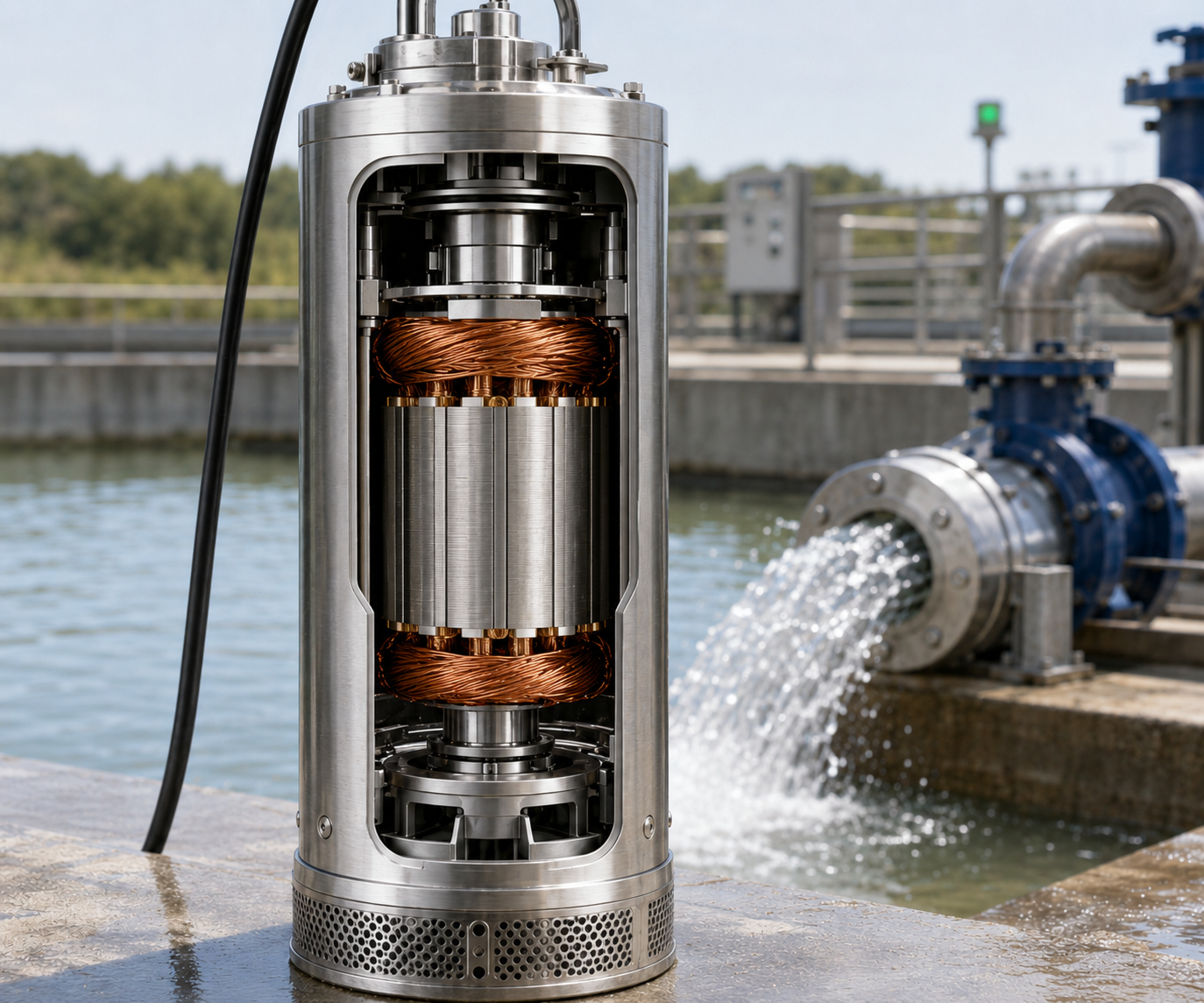 Copper-Wound Motor for Consistent Operation