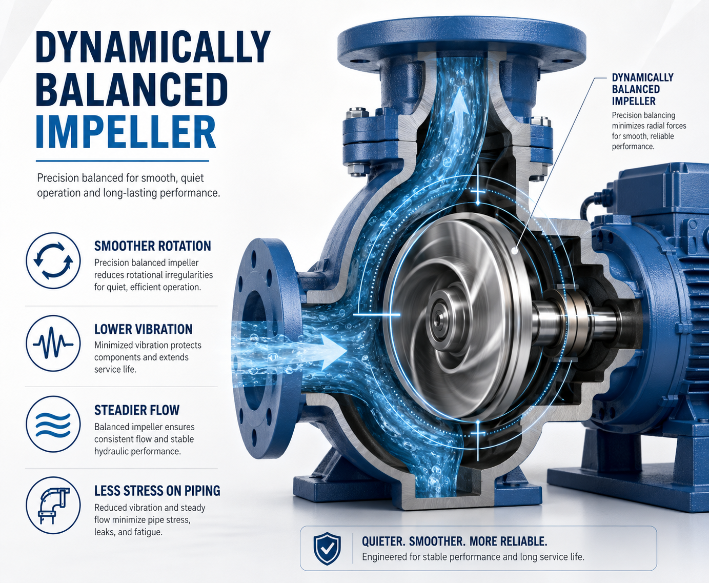 Dynamically Balanced Impeller
