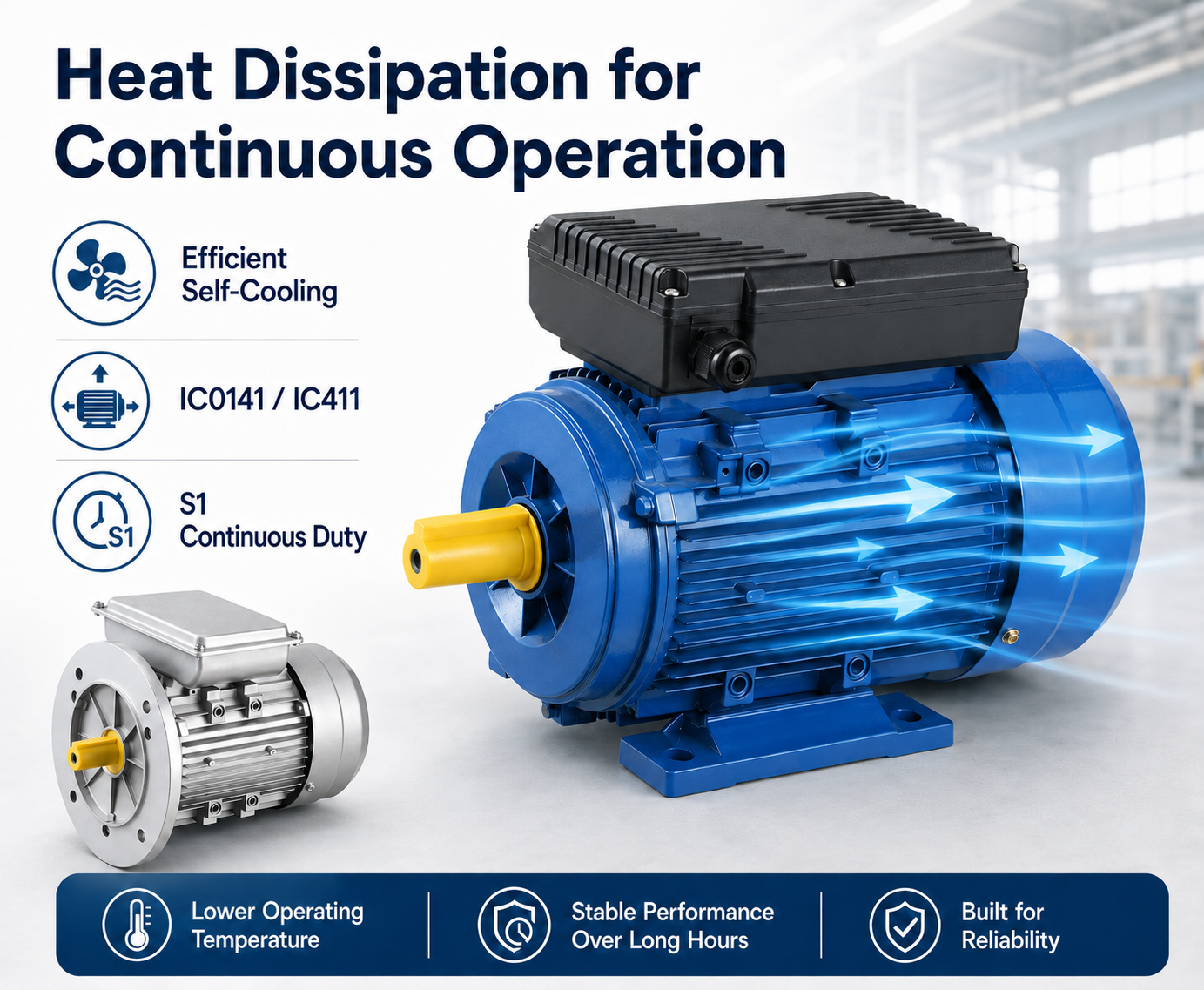 Heat Dissipation for Continuous Operation
