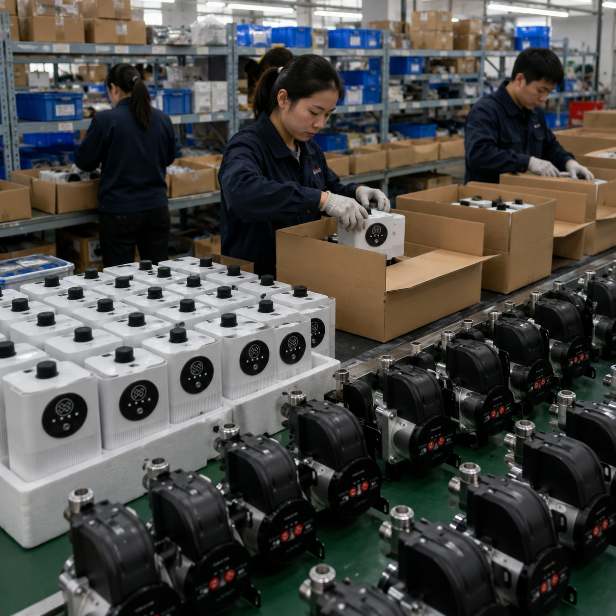 HunGerat 24V Water Pump Production