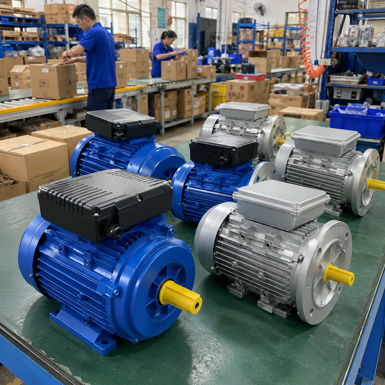 HunGerat Single-Phase Asynchronous Motor Production