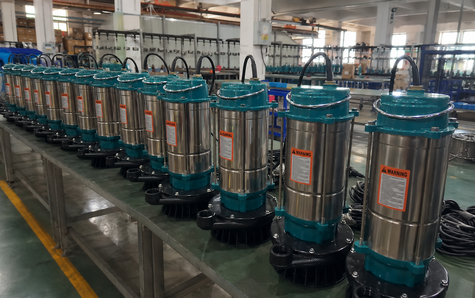 HunGerat Stainless Steel Pump Production