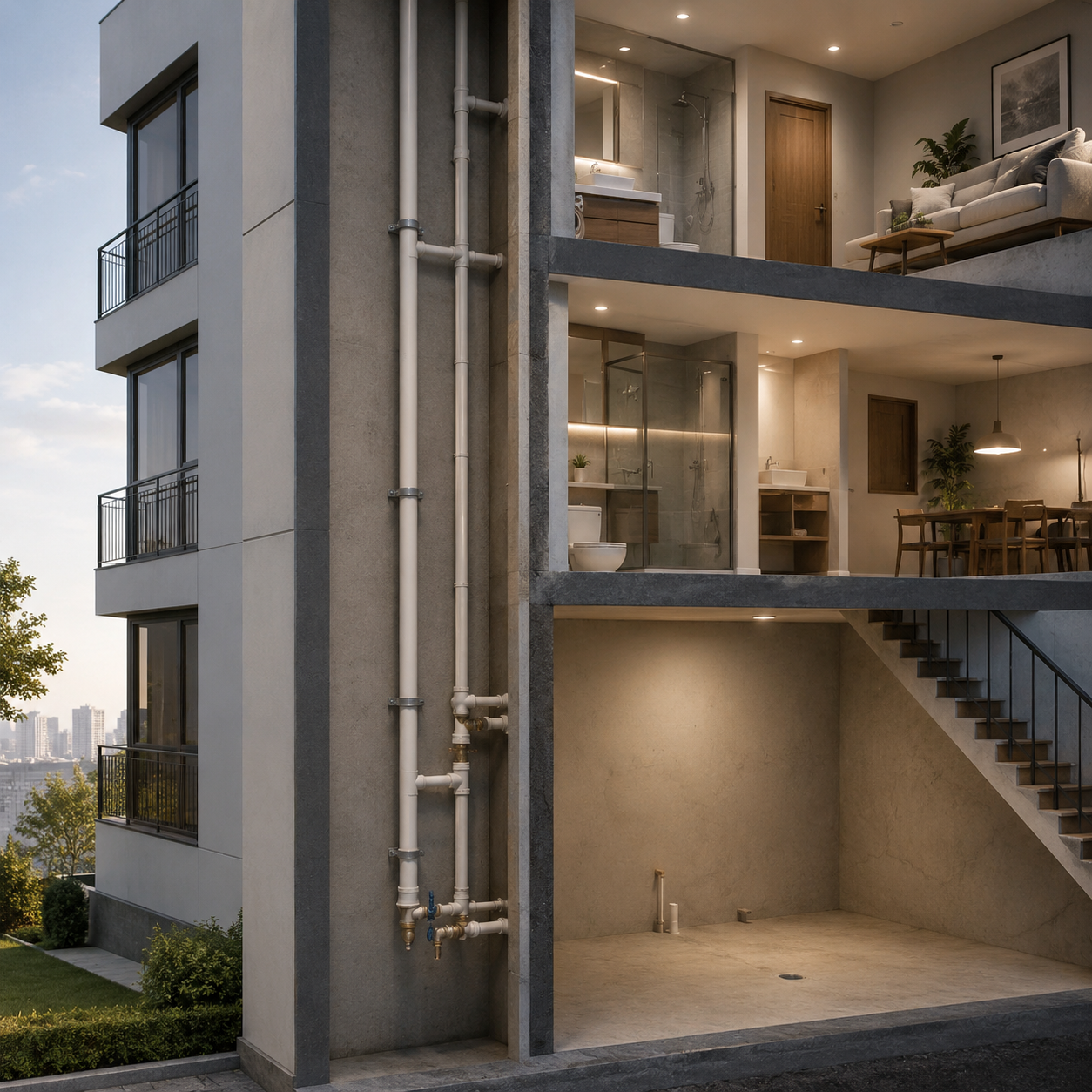 Multi-Floor Residential Buildings