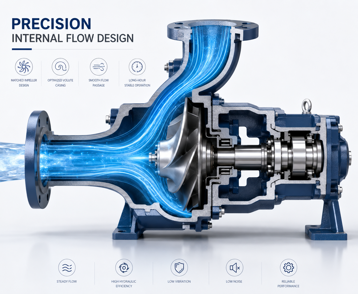 Precision Internal Flow Design