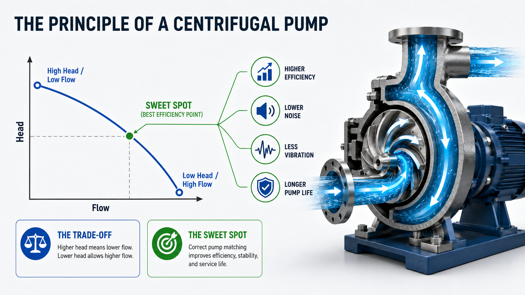 The Principle of a Centrifugal Pump
