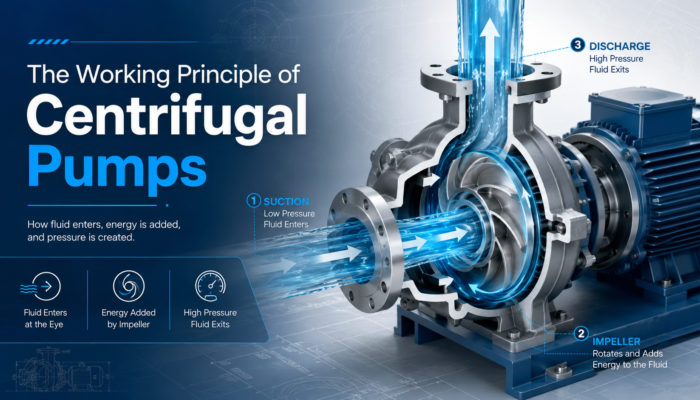 The Working Principle of Centrifugal Pumps