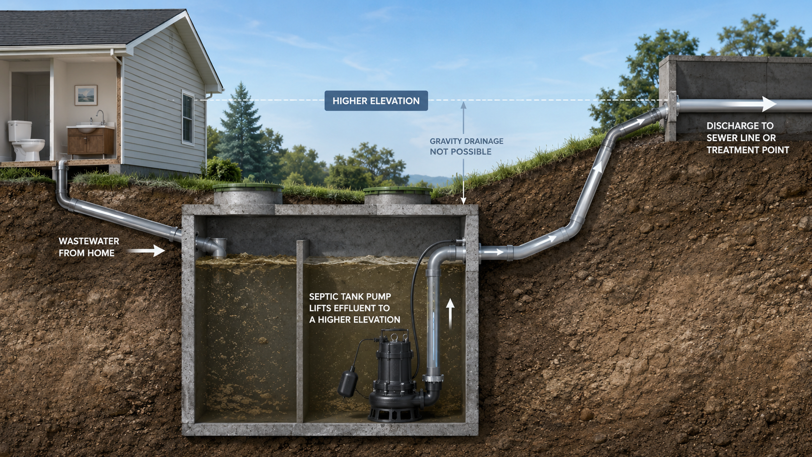 What Is a Septic Tank Pump