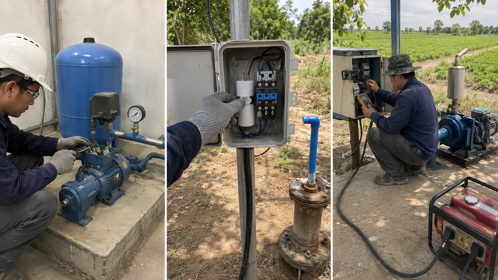 What Should You Check for Capacitors in Different Water Pumps