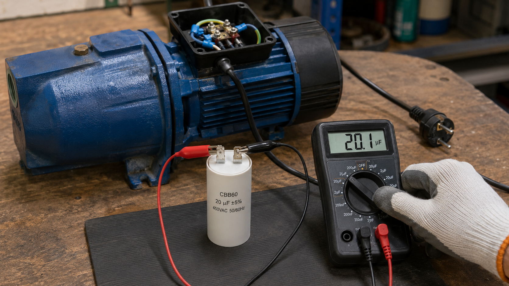 How to Test and Replace a Water Pump Capacitor
