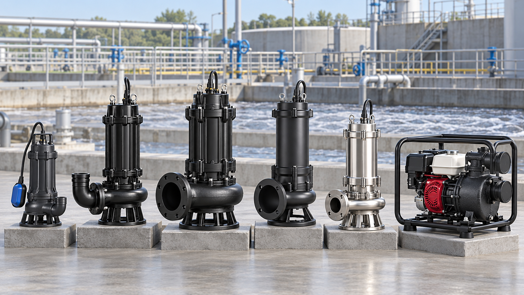 Main Types of Waste Pumps