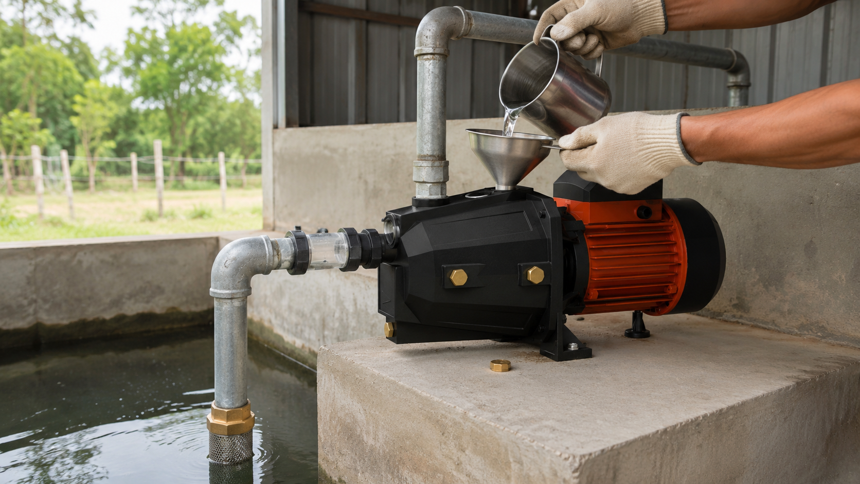 Self-Priming Pump Working Process