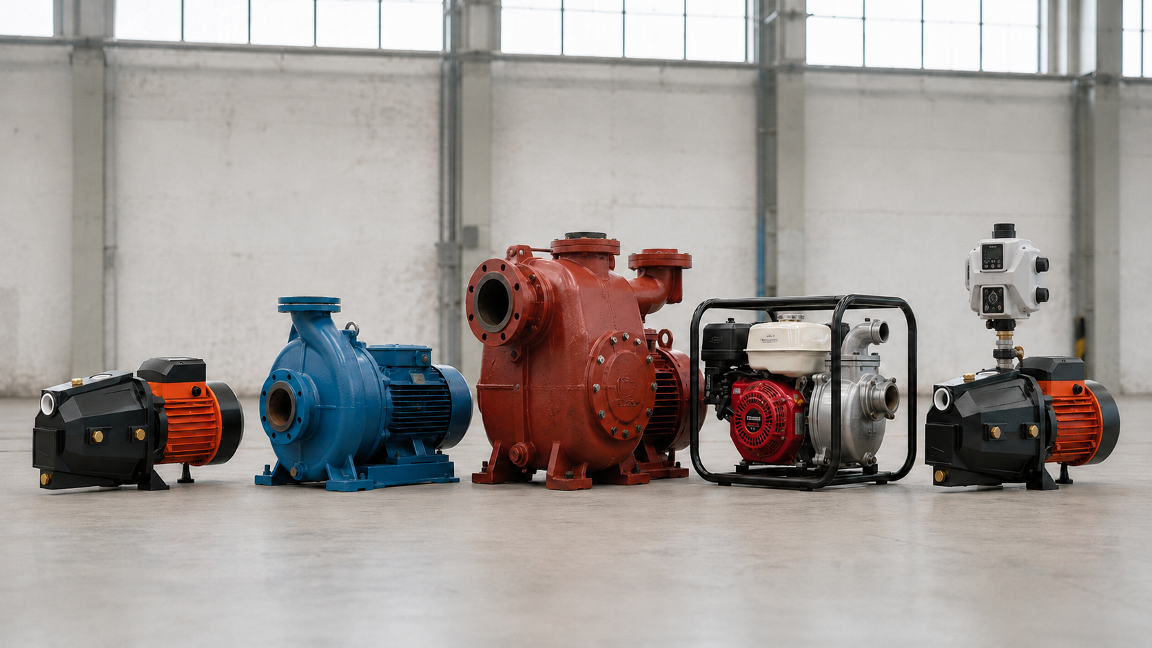 Main Types of Self-Priming Pumps