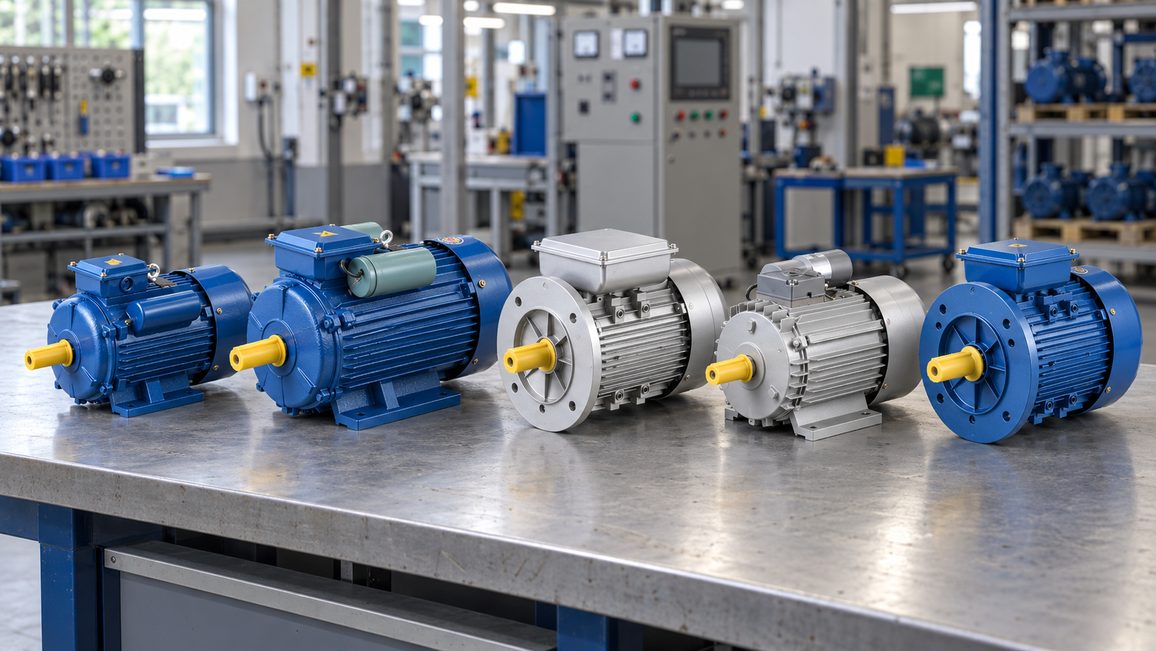 Main Single-Phase Induction Motor Types