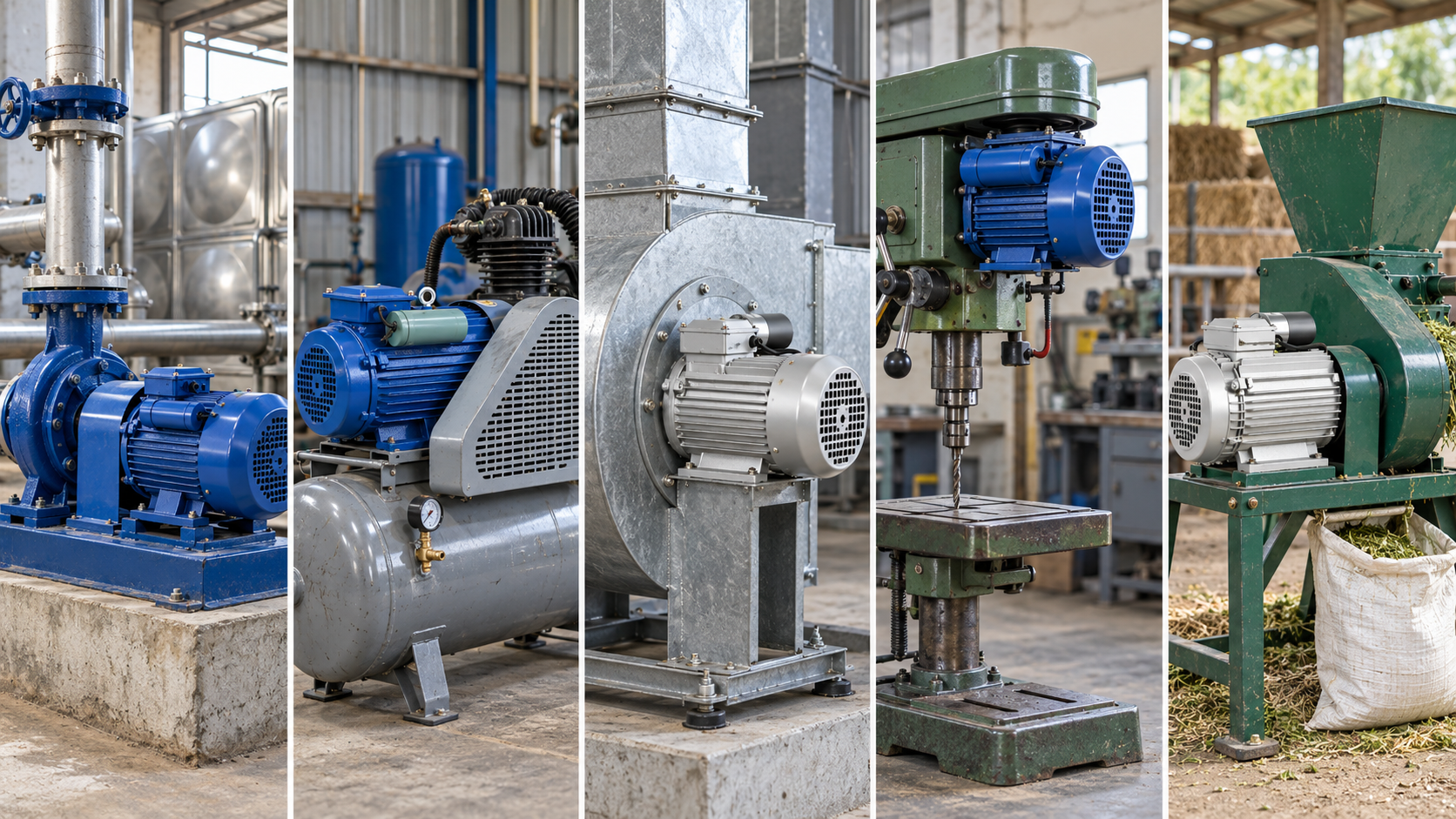 Matching Motor Types to Actual Equipment Loads