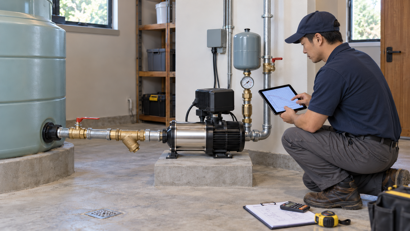 Home Booster Pump Selection Process
